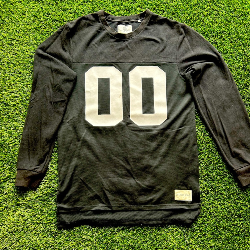 Black Jersey shirt sz M